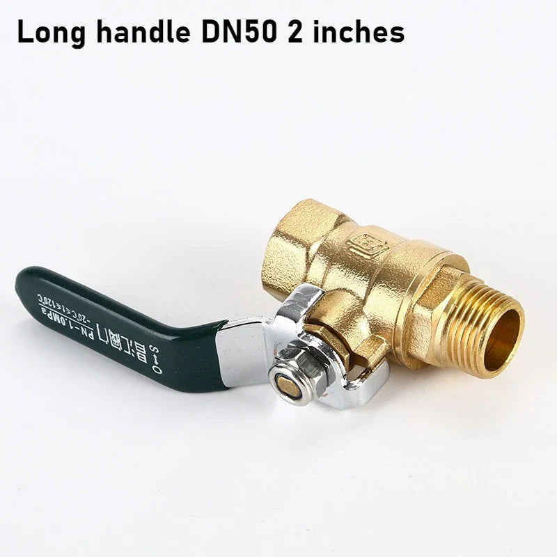 Full Bore Brass Ball Valve | Threaded Copper Water Switch