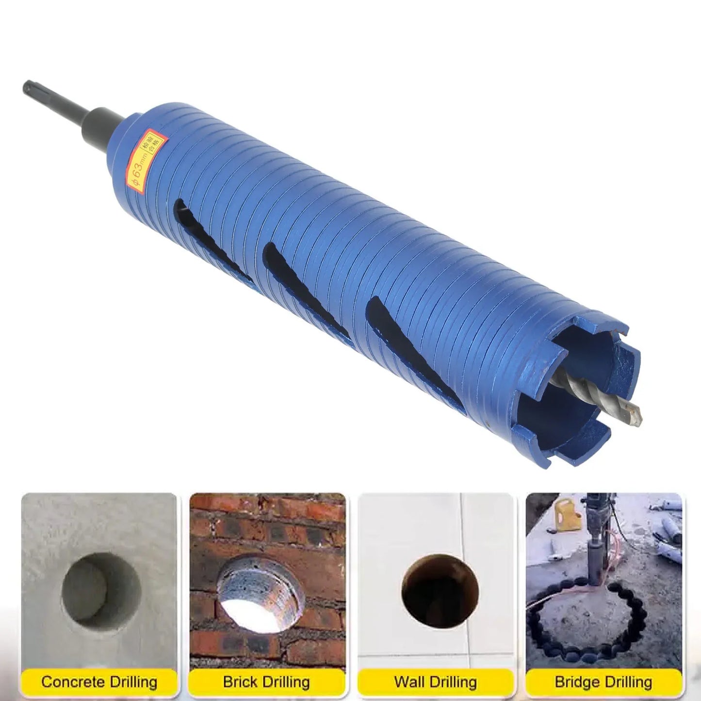 2 Diameter Drill Bit 8 11 Thread Wet Dry Drilling Concrete Hole