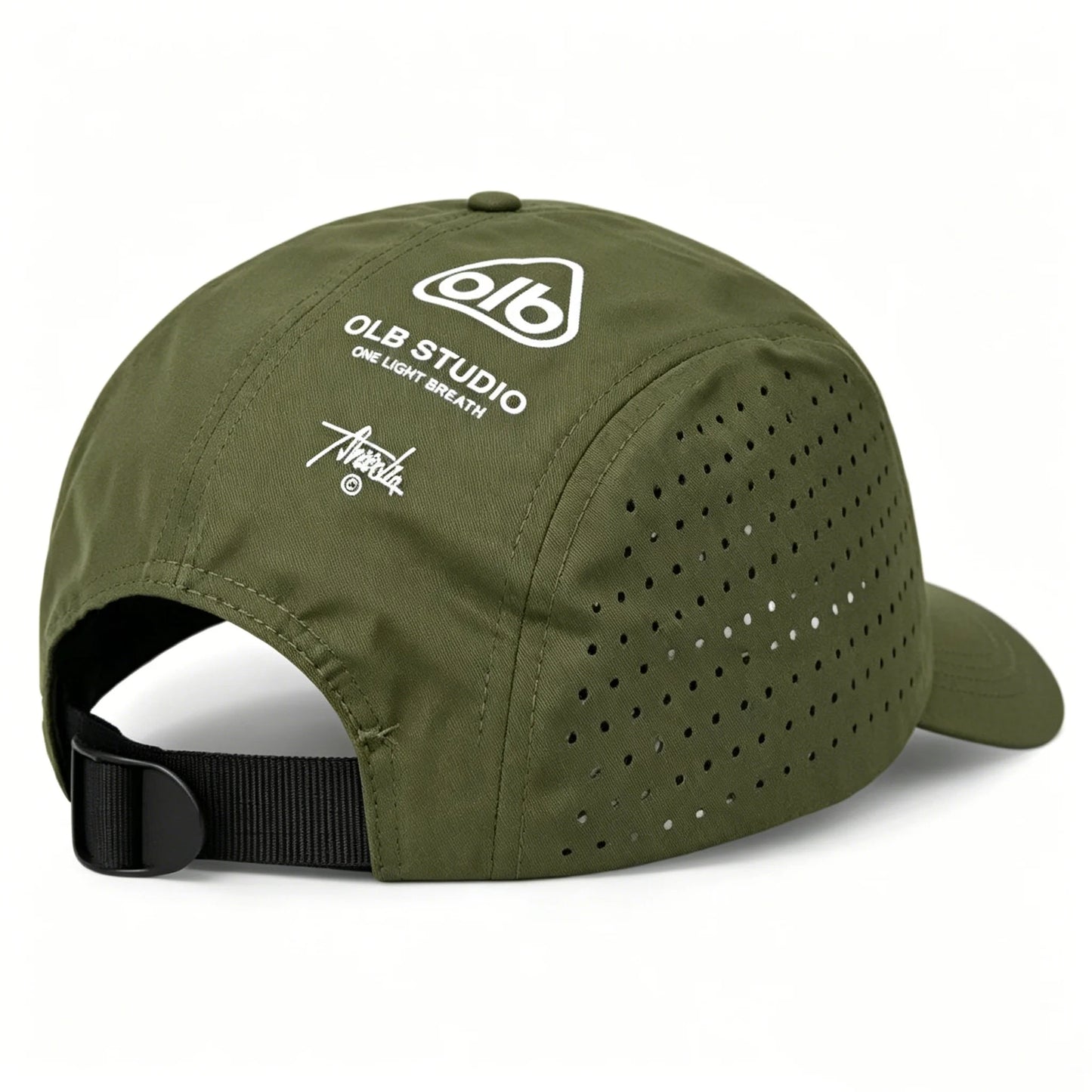 Quick Dry Mesh Baseball Cap Breathable Lightweight UV Sun Protection Short Brim Sport Hat Unisex Outdoor Hiking Fishing Travel Peaceful Pleasures Health and Wellness Army green M