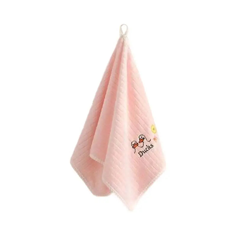 Baby Coral Fleece Washcloth | Soft Quick-Dry Drooling Towel