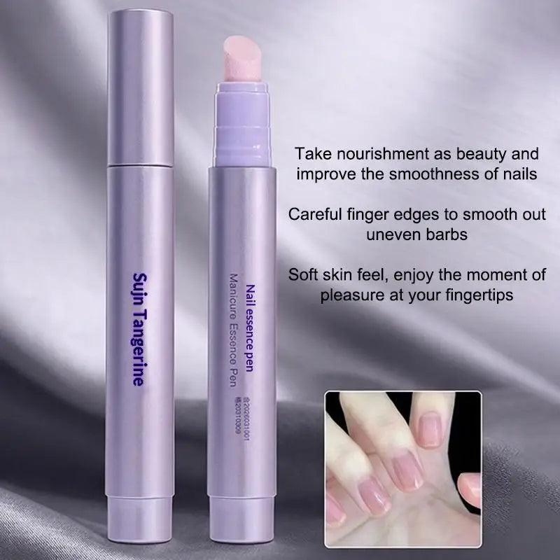 3-in-1 Cuticle Oil Pen | Nail Art Brush & Cuticle Pusher