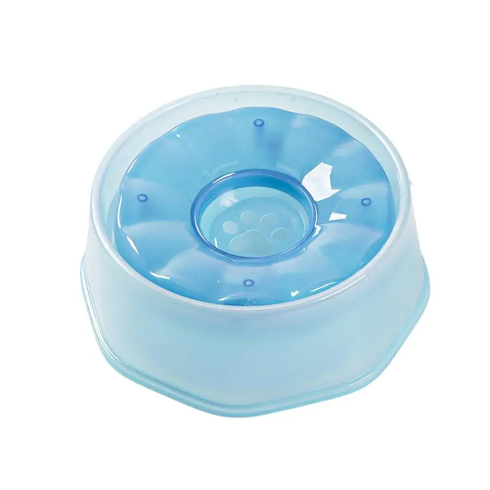Floating Dog Water Bowl | No-Slip Slow Feeder for Cats & Dogs