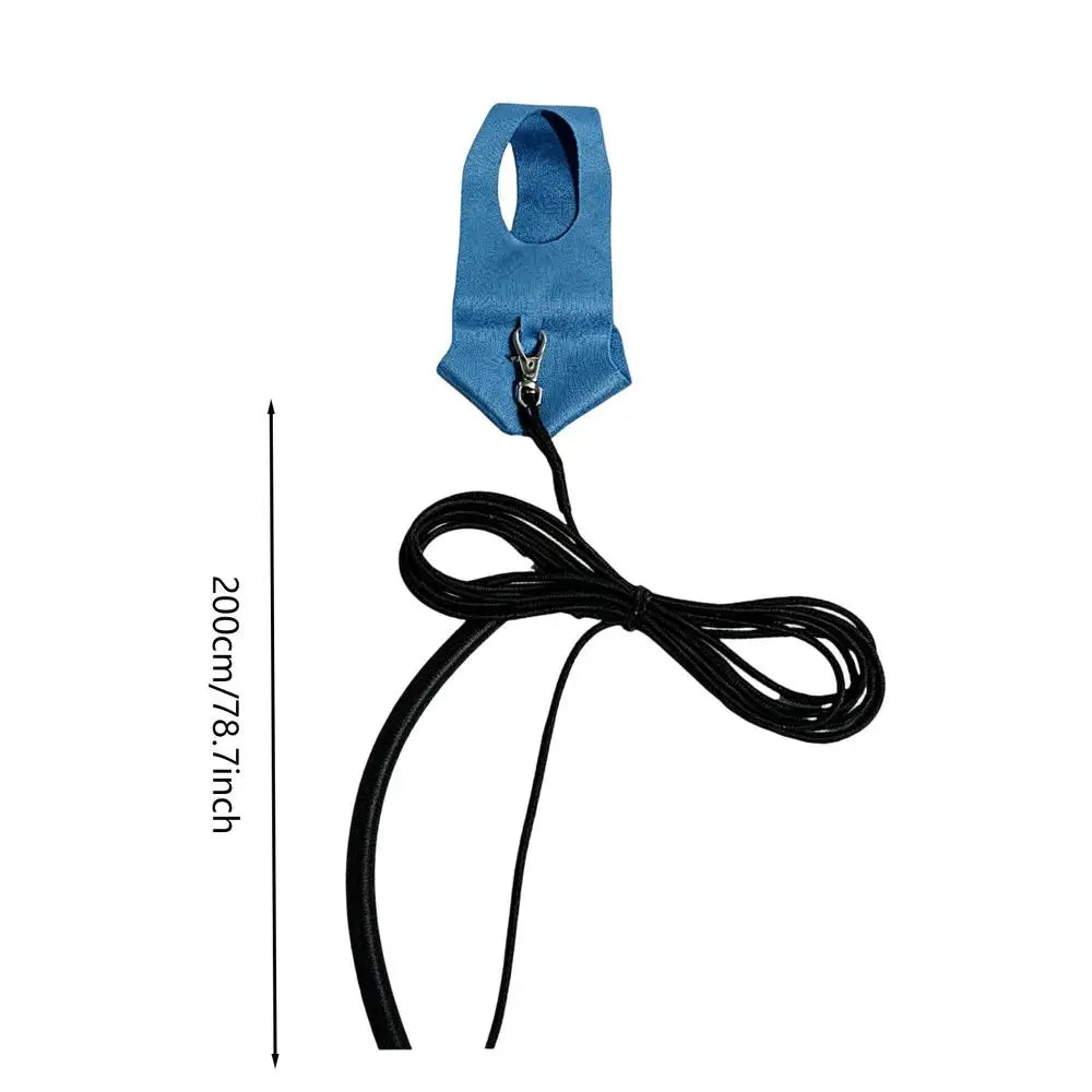 Bird Harness & Leash Kit Parakeet Flying Training Rope Traction Straps for Walking Outdoor, Backyard Park Beach Hiking Peaceful Pleasures Health and Wellness S