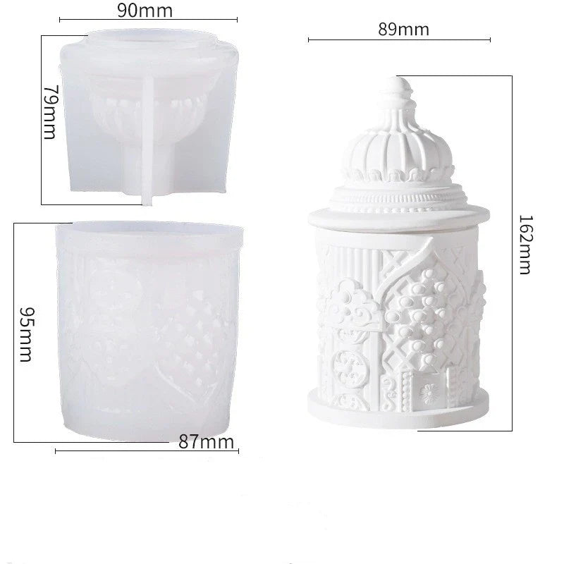 Renaissance Silicone Mold – Candles, Resin & Plaster DIY