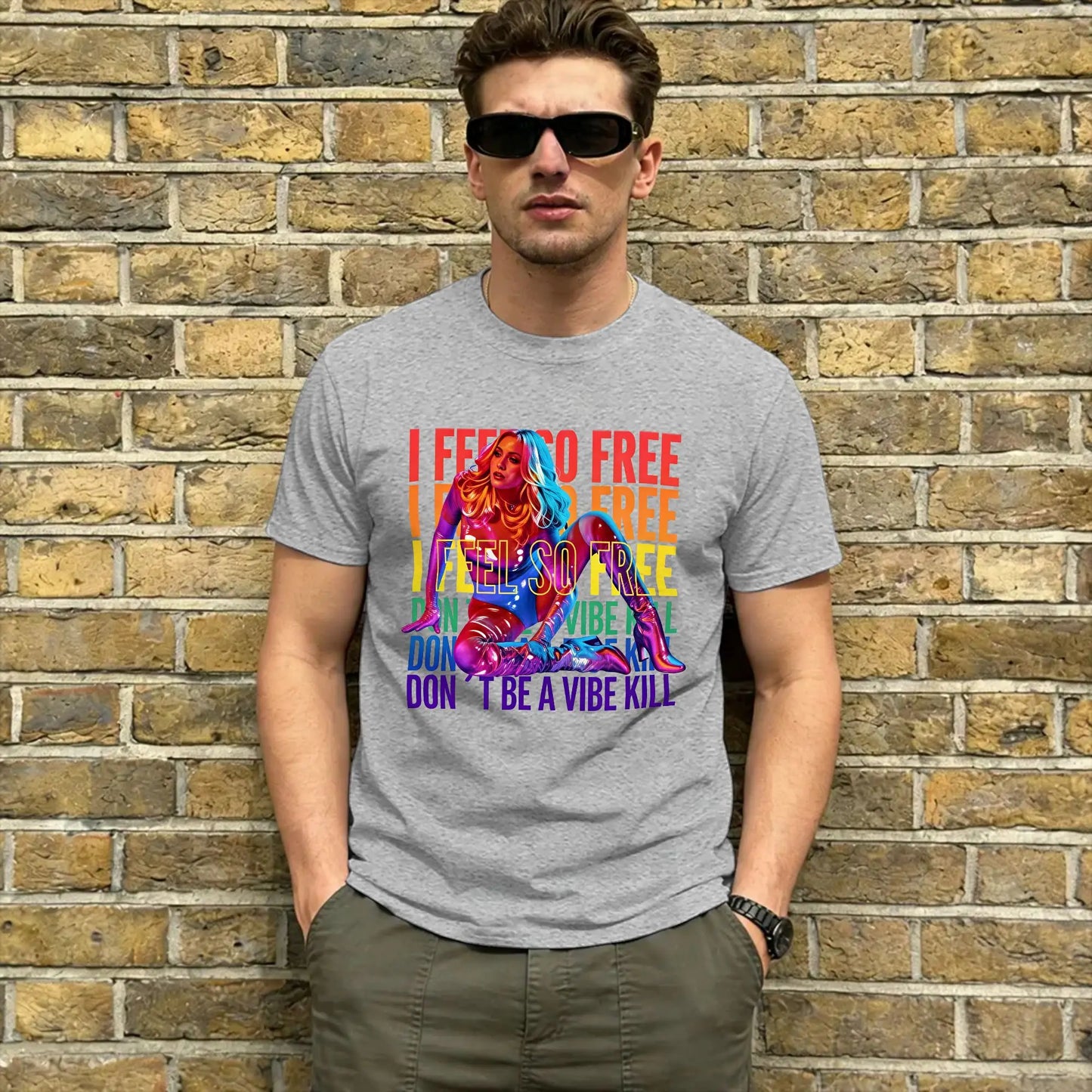 Madonnas Confessions II Album 2026 100% Cotton T-Shirt For Mens Beach Y2K Funny T-Shirts O Neck Harajuku Tees Plus Size Clothes Peaceful Pleasures Health and Wellness