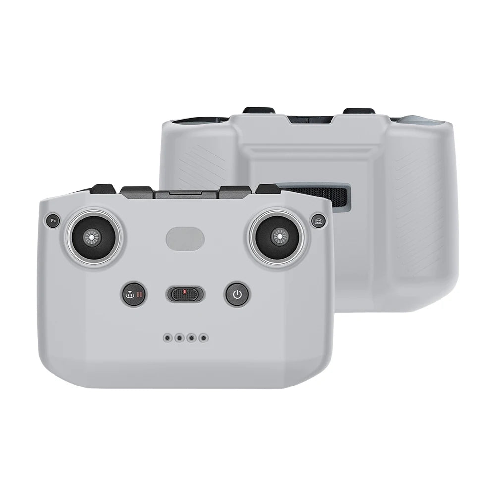 Silicone Case Anti-Scratch Protective Case Protective Cover Controller Protector for For dji NEO / Mini 4 Pro Remote Controller Peaceful Pleasures Health and Wellness Grey