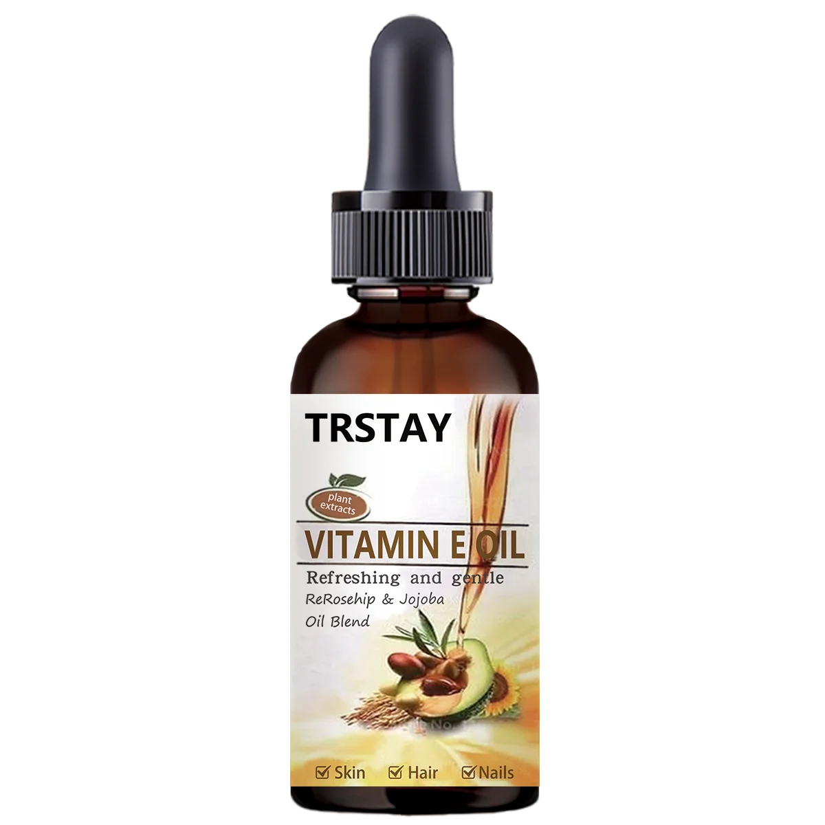 Pure Vitamin E & Avocado Oil – Cold Pressed Face Body Serum