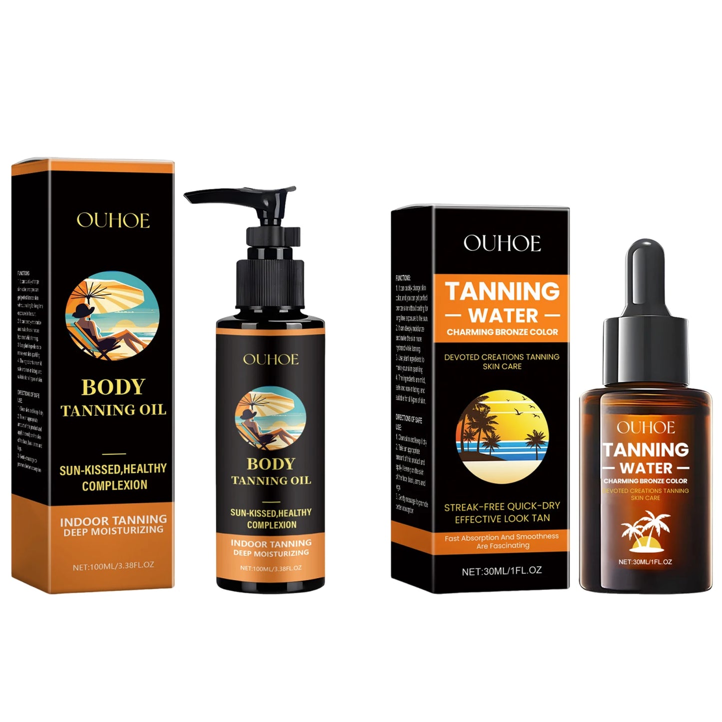Aloe Vera Tanning Serum – Natural Bronzing Glow Lotion