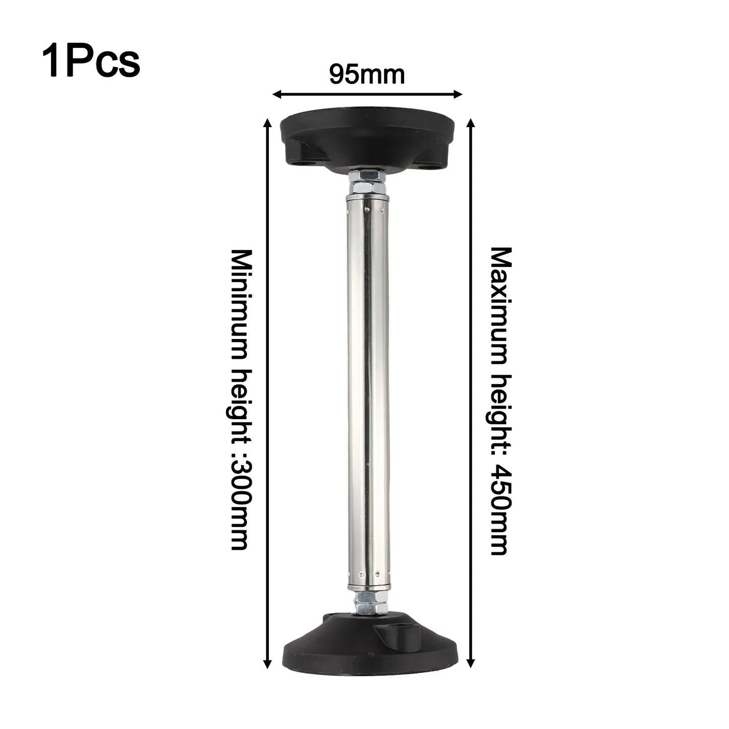 Telescopic Cabinet Support Rod 300kg Adjustable Sink Prop 1-2pcs