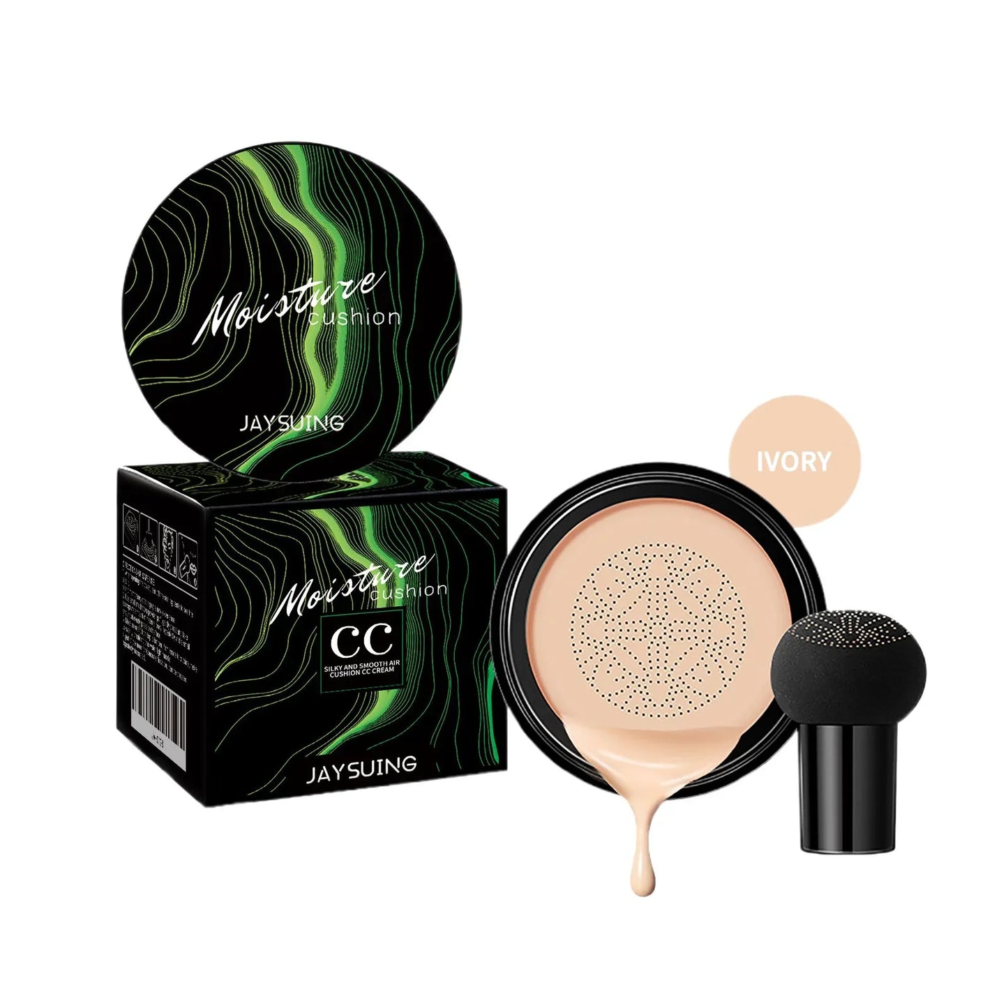Mushroom Head Air Cushion Concealer – Oil Control & Full Cover