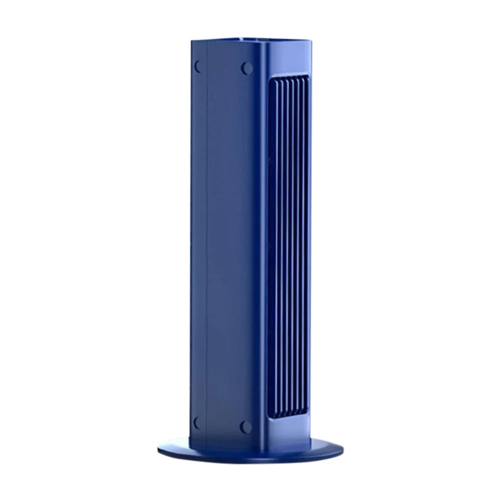 Bladeless Desktop Fan | 3-Speed Quiet Rechargeable Standing Fan