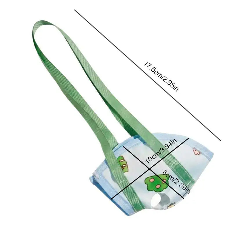 Breathable Parrot Carrier Bag | Budgie Cockatiel S/M/L/XL