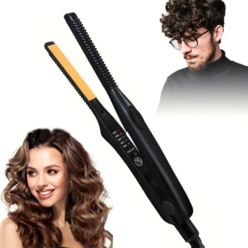URGGU Pencil Flat Iron – Mini Hair & Beard Straightener