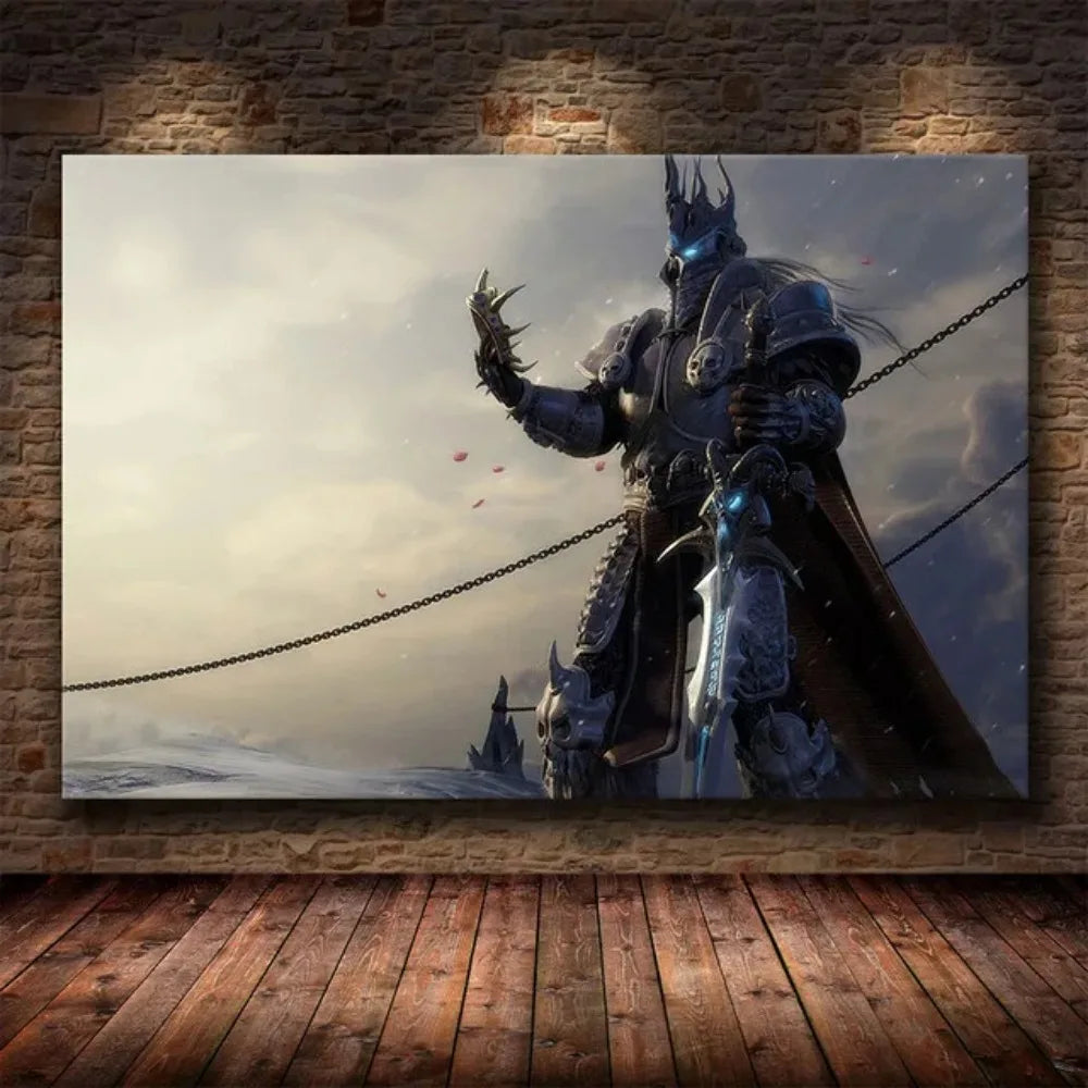 World of Warcraft HD Canvas Wall Art Poster | Unframed Print