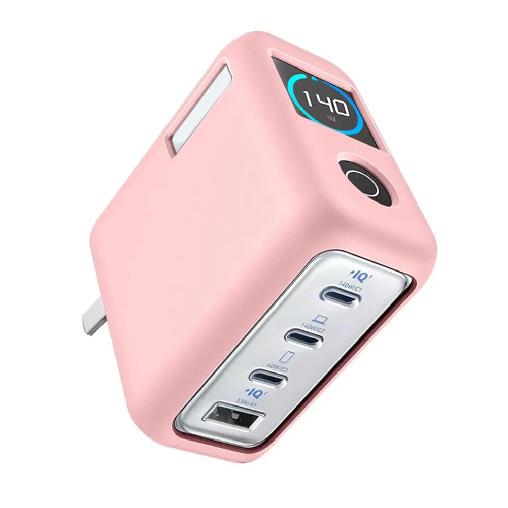 Anker Zolo 140W Four-Port Gallium Nitride Charger Silicone Protective Case Compatible with Anker Zolo 140W Charger Peaceful Pleasures Health and Wellness B