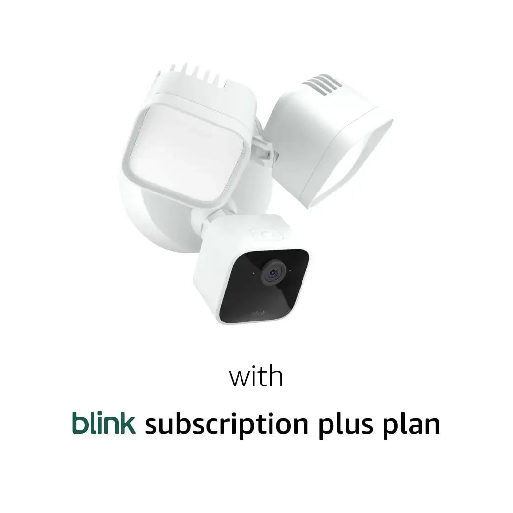 Smart Wired Floodlight Camera with 2600 Lumens, HD Live View, Motion Detection, Siren & Alexa Compatibility Peaceful Pleasures Health and Wellness