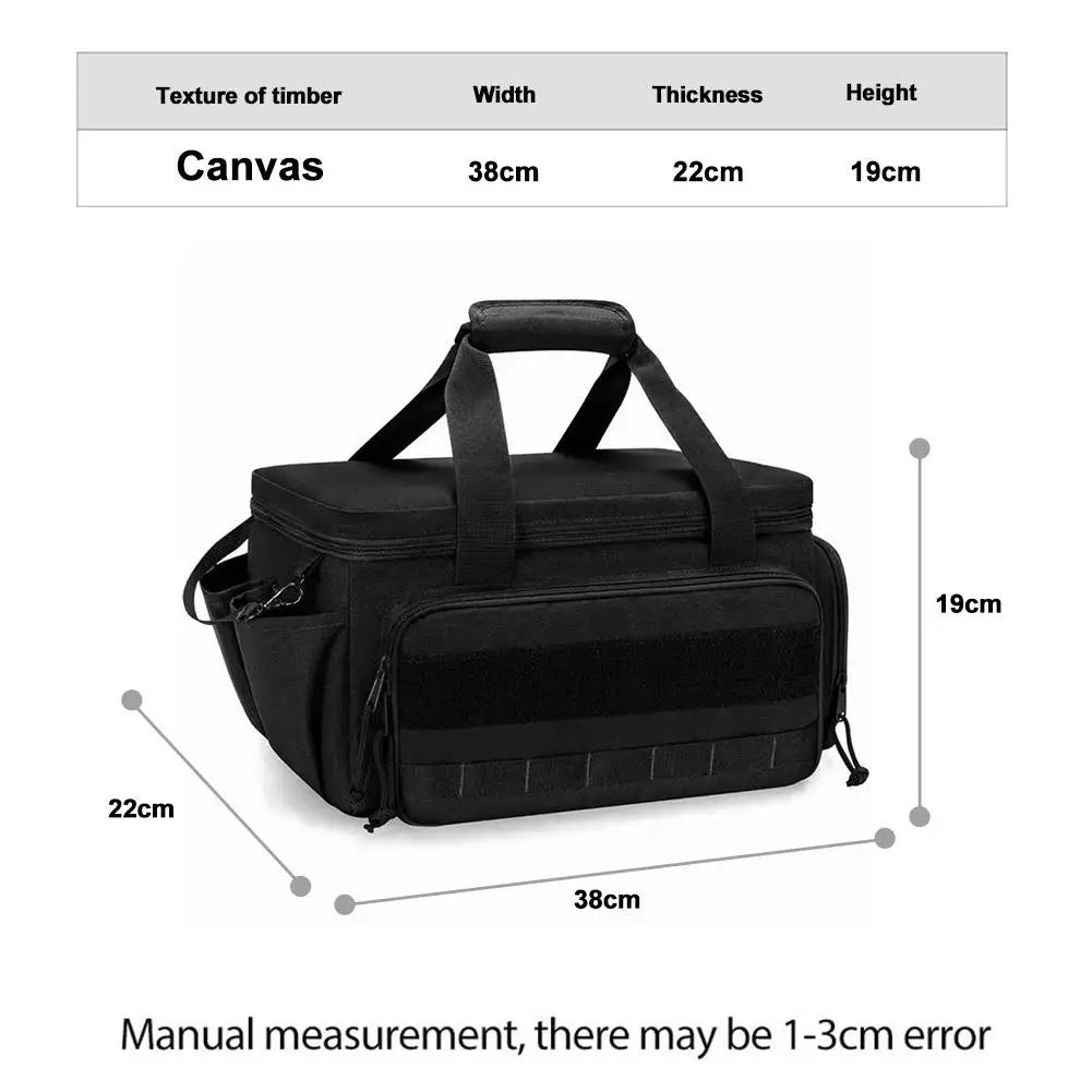 Large Canvas Tool Tote Bag for Electricians & Carpenters