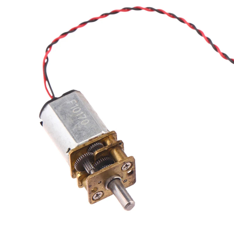 N20 Mini Metal Gear Motor DC 3V–12V 60RPM Gearbox Reducer DC Gear Motor Peaceful Pleasures Health and Wellness