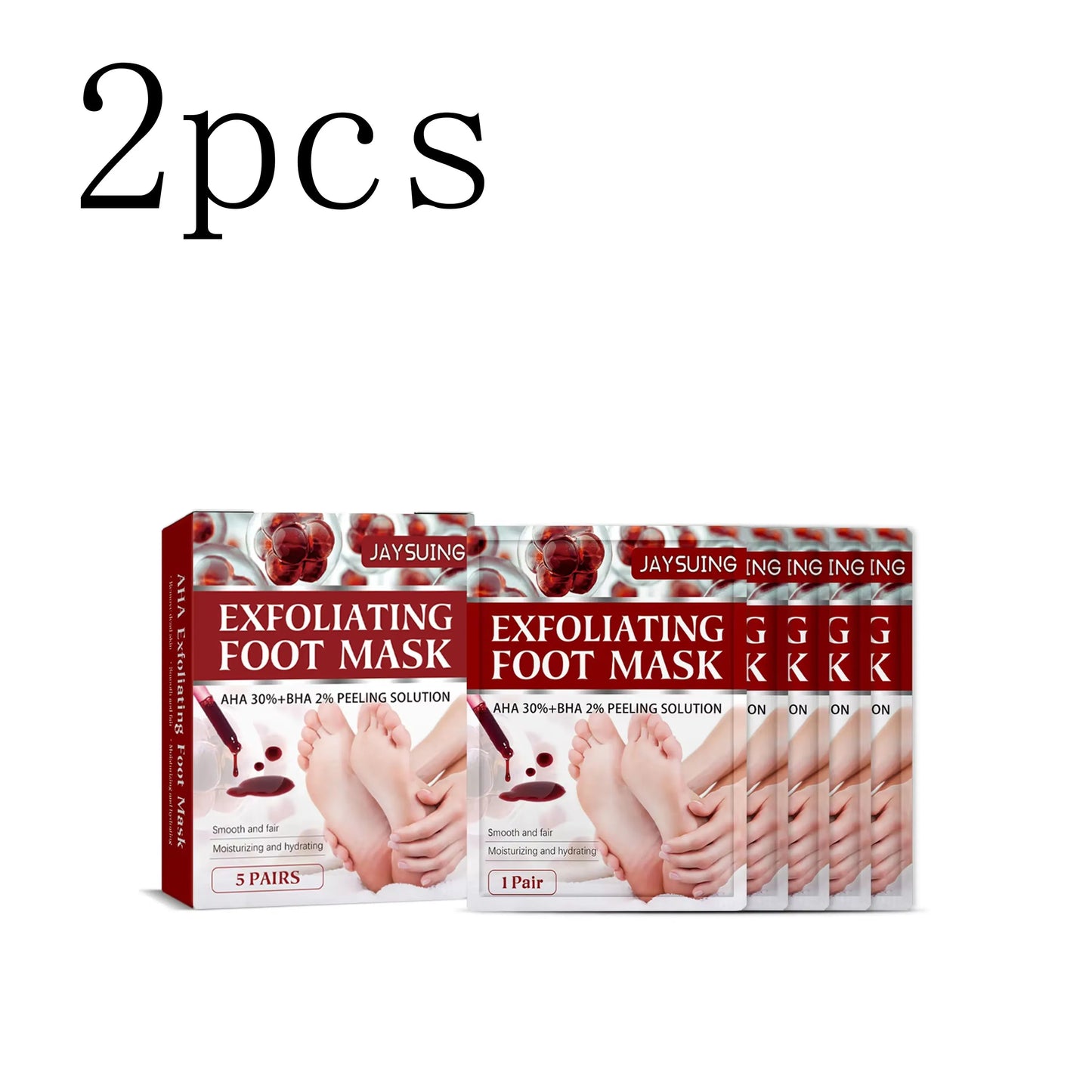 AHA Exfoliating Foot Mask – Dead Skin Removal & Moisturizing