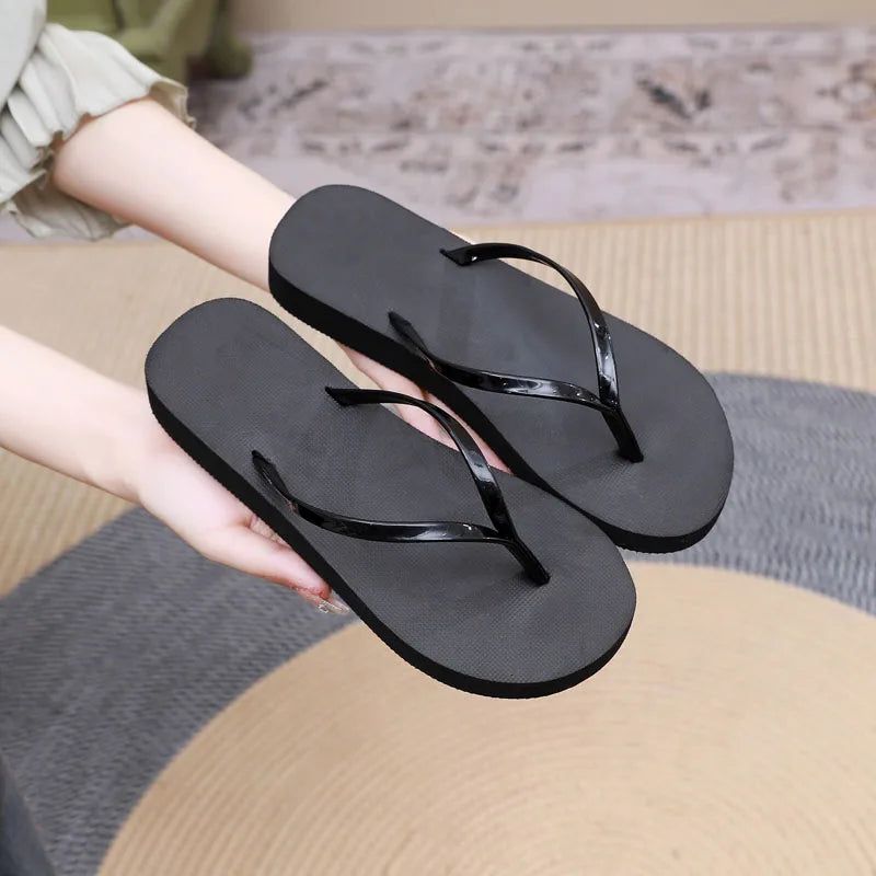 Women's Lightweight EVA Flip Flop Slippers – Non-Slip Flat Sandals