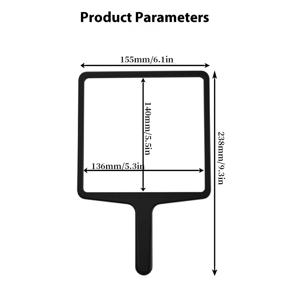 Ultra Clear Handheld Magnifying Glass, Ultra Clear Large Screen, Amplifier for Reading Books and Newspapers for The Elderly Peaceful Pleasures Health and Wellness