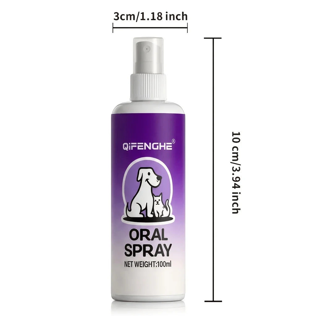 Pet Breath Spray – Fresh Oral Hygiene Mist for Dogs & Cats