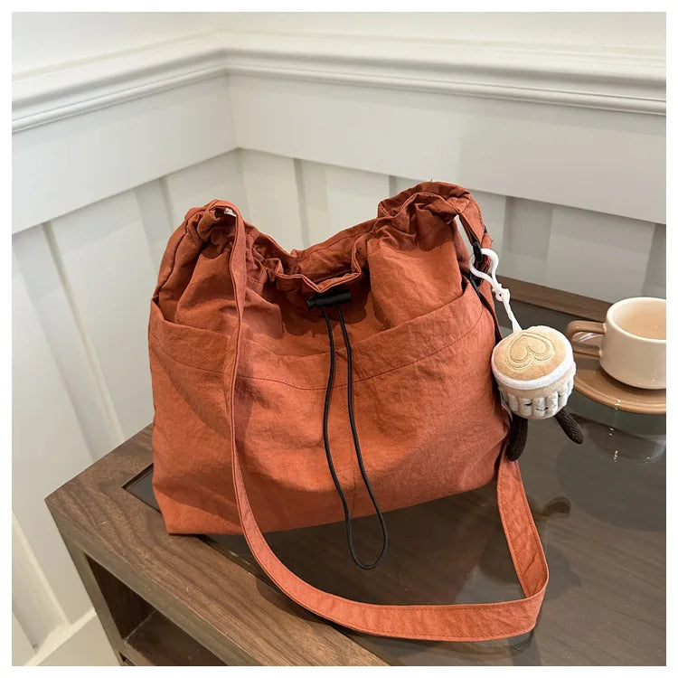 Large Capacity Women's Lightweight Tote Shoulder Crossbody Bag