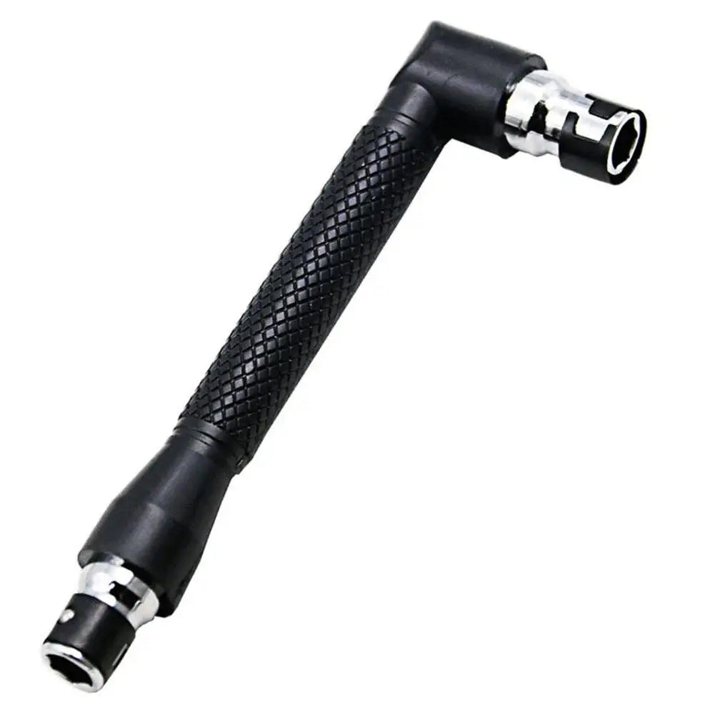 L-Shaped Dual Head Socket Wrench – 1/4" Hex Key with 90° Extension Handle Peaceful Pleasures Health and Wellness 1pcs