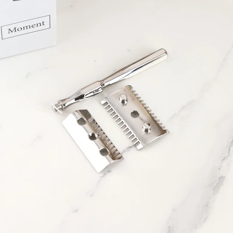 Yaqi PAGODA MIRABILIS Stainless Steel Safety Razor For Boyfriend's Gift Peaceful Pleasures Health and Wellness