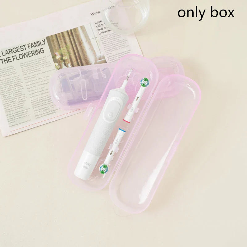 Portable Electric Toothbrush Travel Case & Storage Organizer