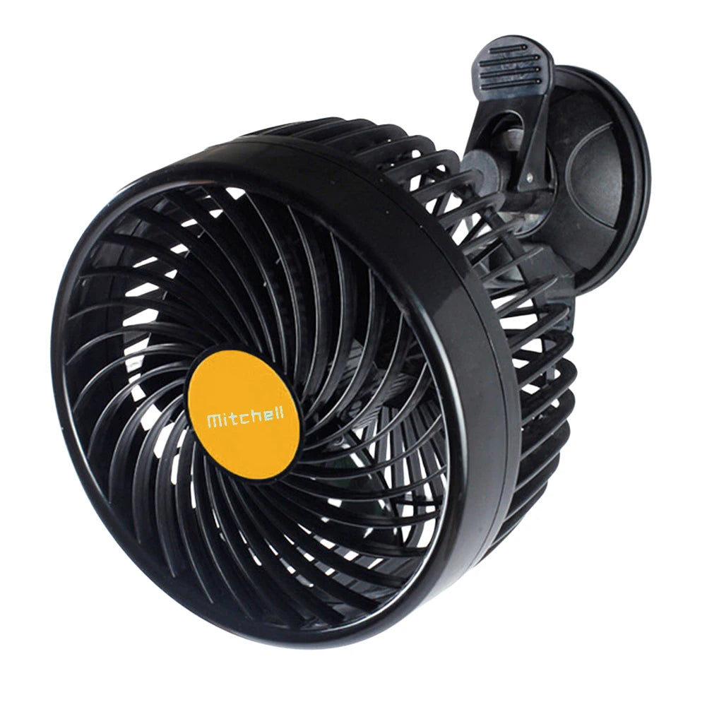 12/24V Car Cooling Fan – Electric Air Circulator Automotive Accessories Peaceful Pleasures Health and Wellness 24V United States