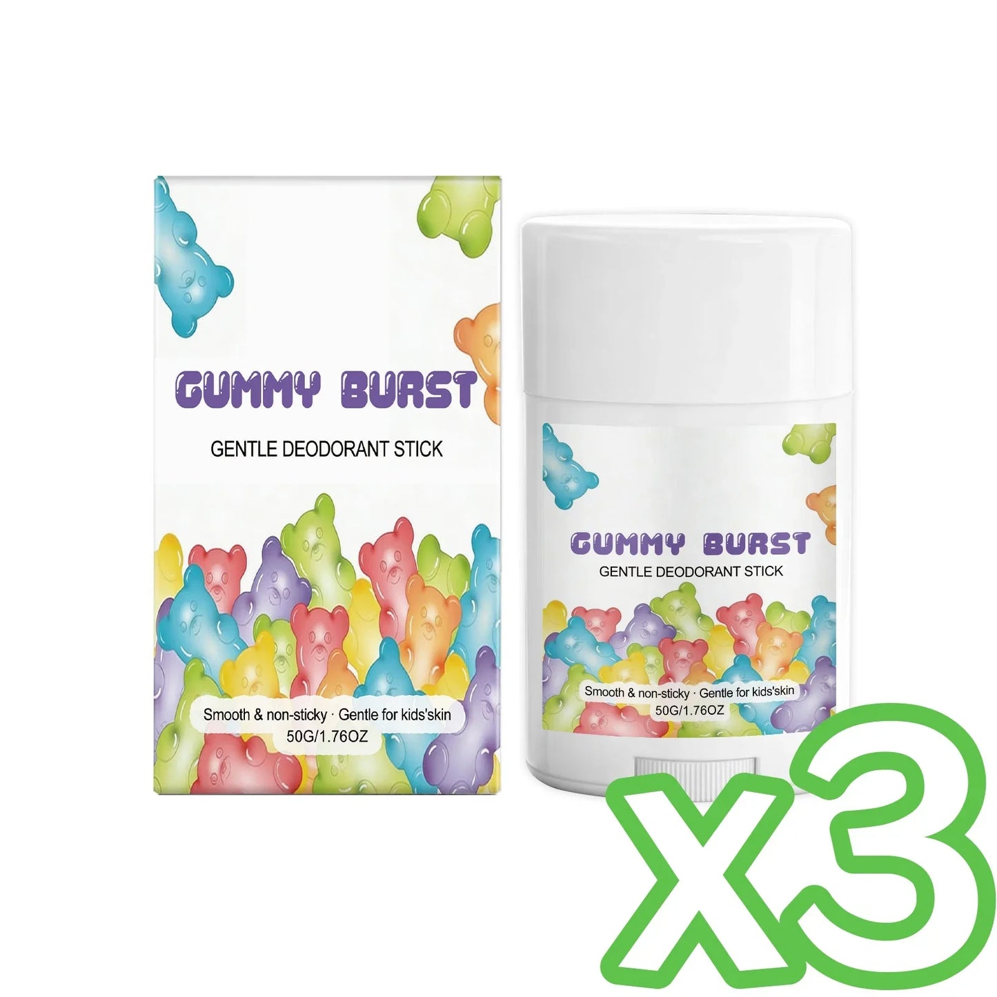 Natural Deodorant for Kids & Teens – 24-Hr Odor Control