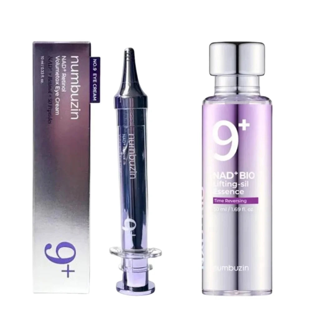 NAD+ Eye Cream Liquid Ultrasonic Essence Deep Nourishment Firm The Skin Effectively Reduce Fine Lines Dark Circles And Eye Bags Peaceful Pleasures Health and Wellness 1 SET