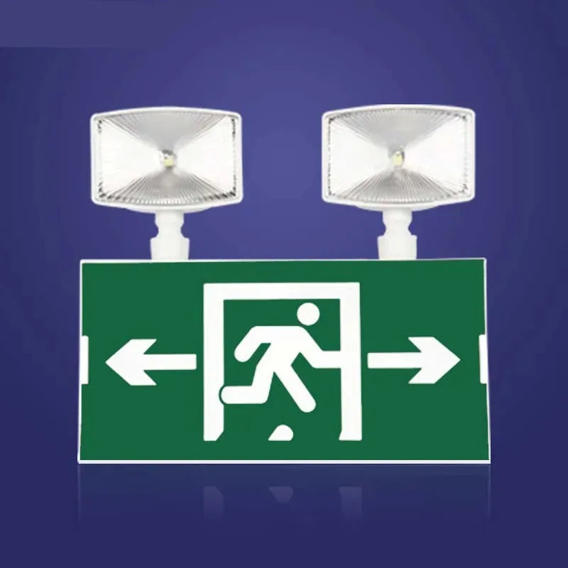 LED Emergency Exit Light Fire Safety Indicator AC200-240V