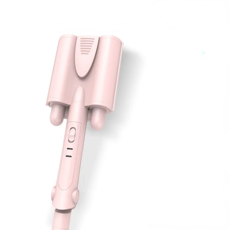 Automatic 3 Barrels LED Display Hair Styler Tools Ceramic Deep Wavy Curler Big Wave Curling Iron Egg Rolls Peaceful Pleasures Health and Wellness