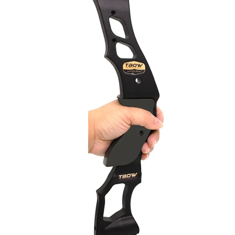 JUNXING HI 30-60lbs Recurve Bow Riser Right Hand Takedown ILF Arrow