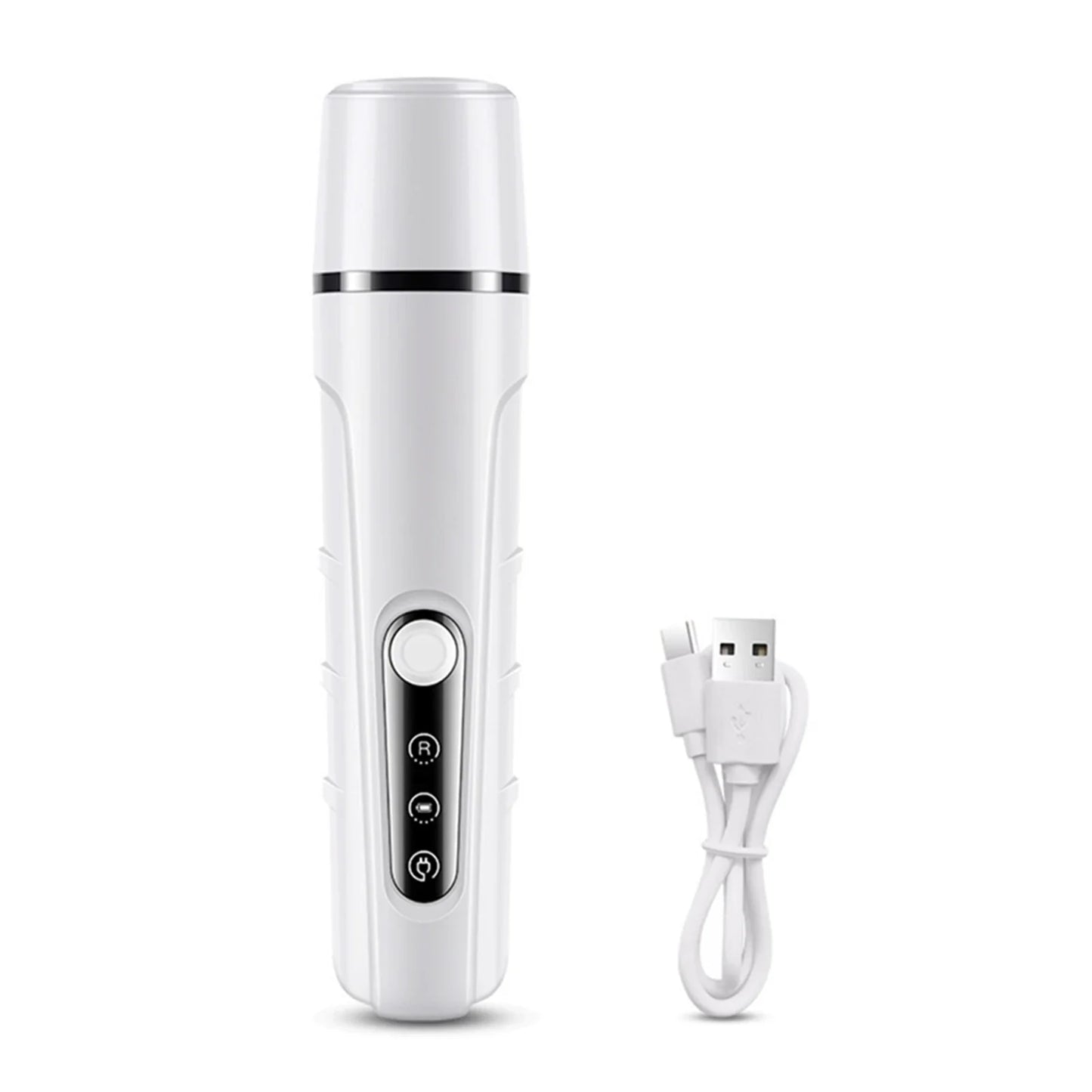 Electric Pet Nail Grinder with LED Light | 3-Speed USB Rechargeable