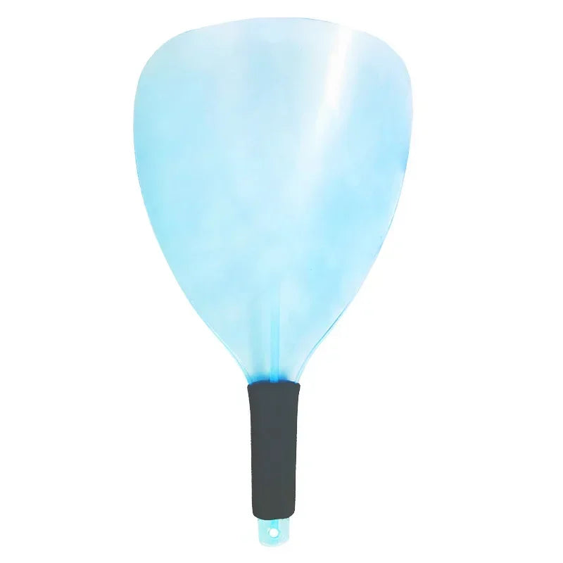 Salon Haircut Face Mask Hair Dyeing Protector Cover Reusable Handheld Hairspray Mask Professional Barber Accessories Peaceful Pleasures Health and Wellness blue