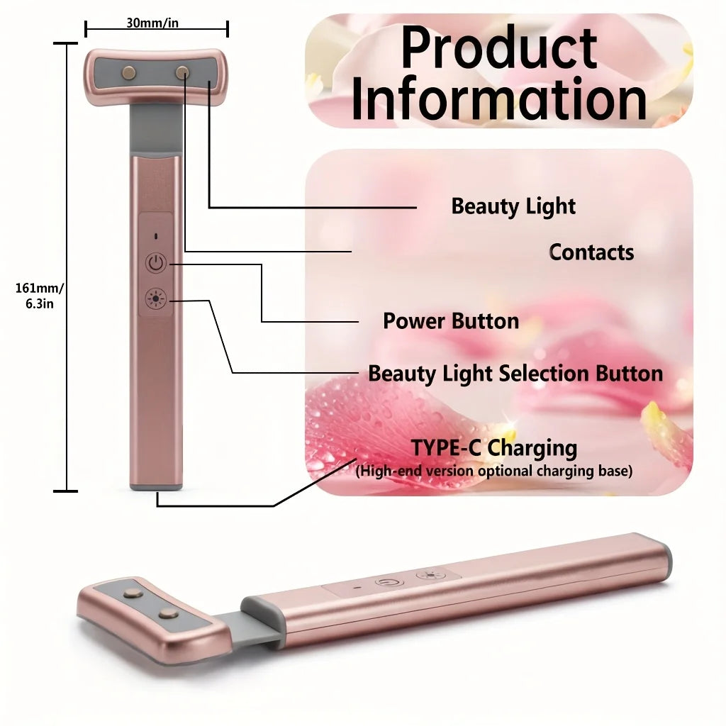 Eye Massager, Skin Care and Eye Beauty Device, Eye Massage Pen, Vibration Device, Eye Massager, Massage Beauty Device, Rechargeable Beauty Device, Eye and Facial Massage Tool Stick Pen Peaceful Pleasures Health and Wellness