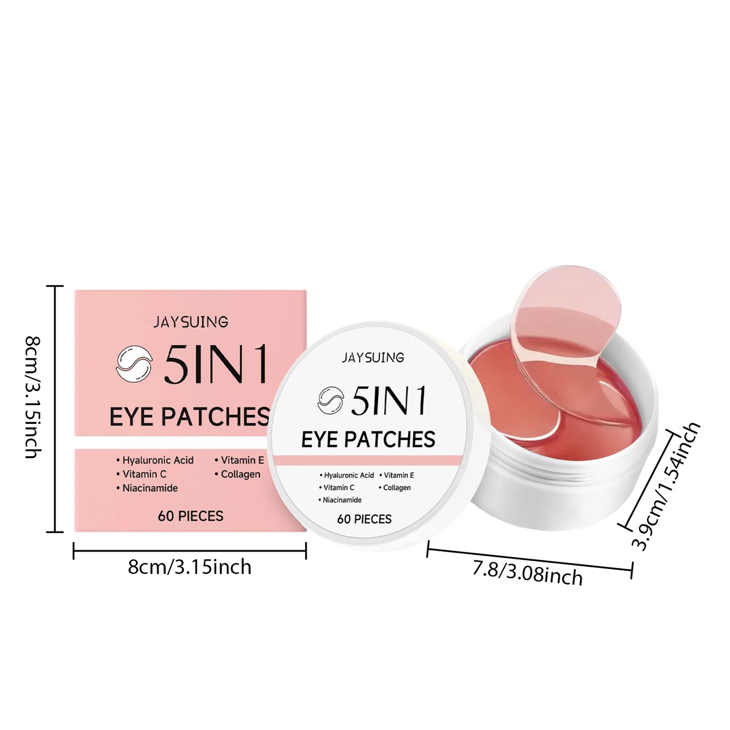 5-in-1 Anti-Aging Skincare Set – Serum, Cream & Eye Patches