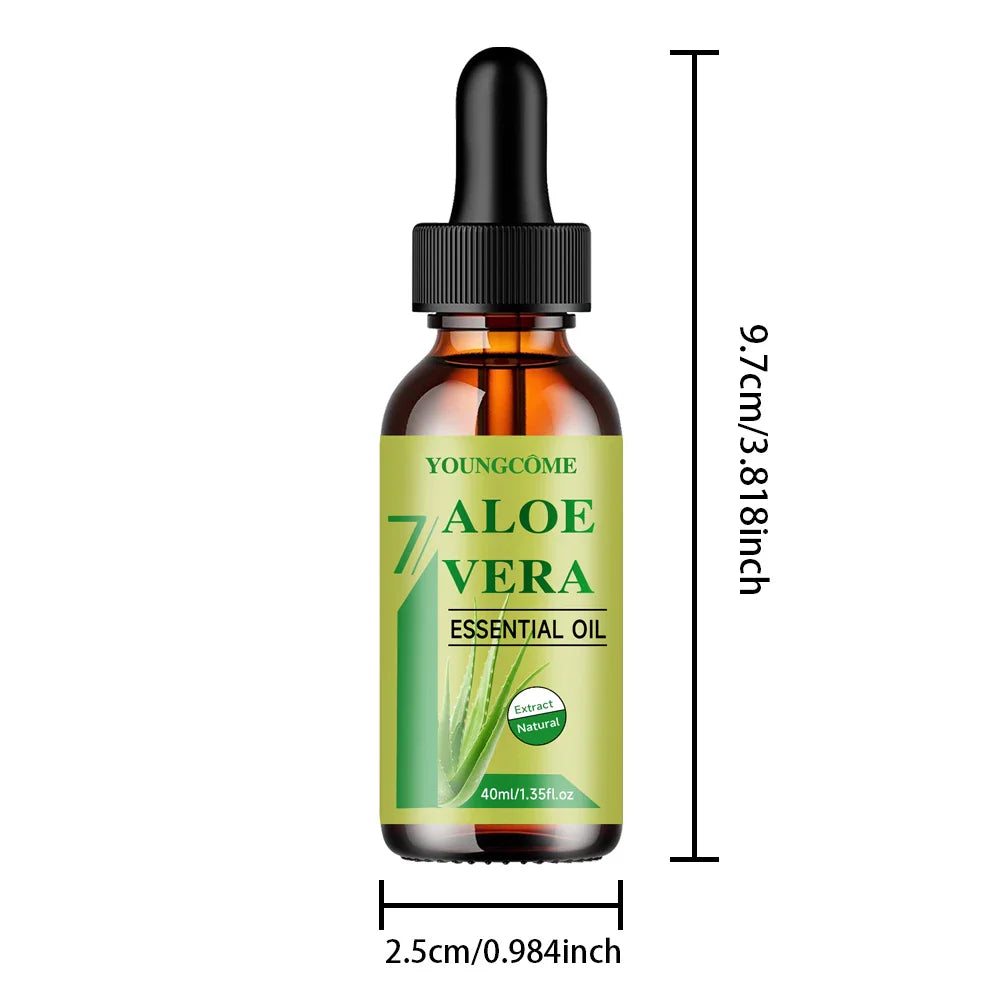 Organic Aloe Vera Oil – Hydrating Skin & Hair Nourishing Oil