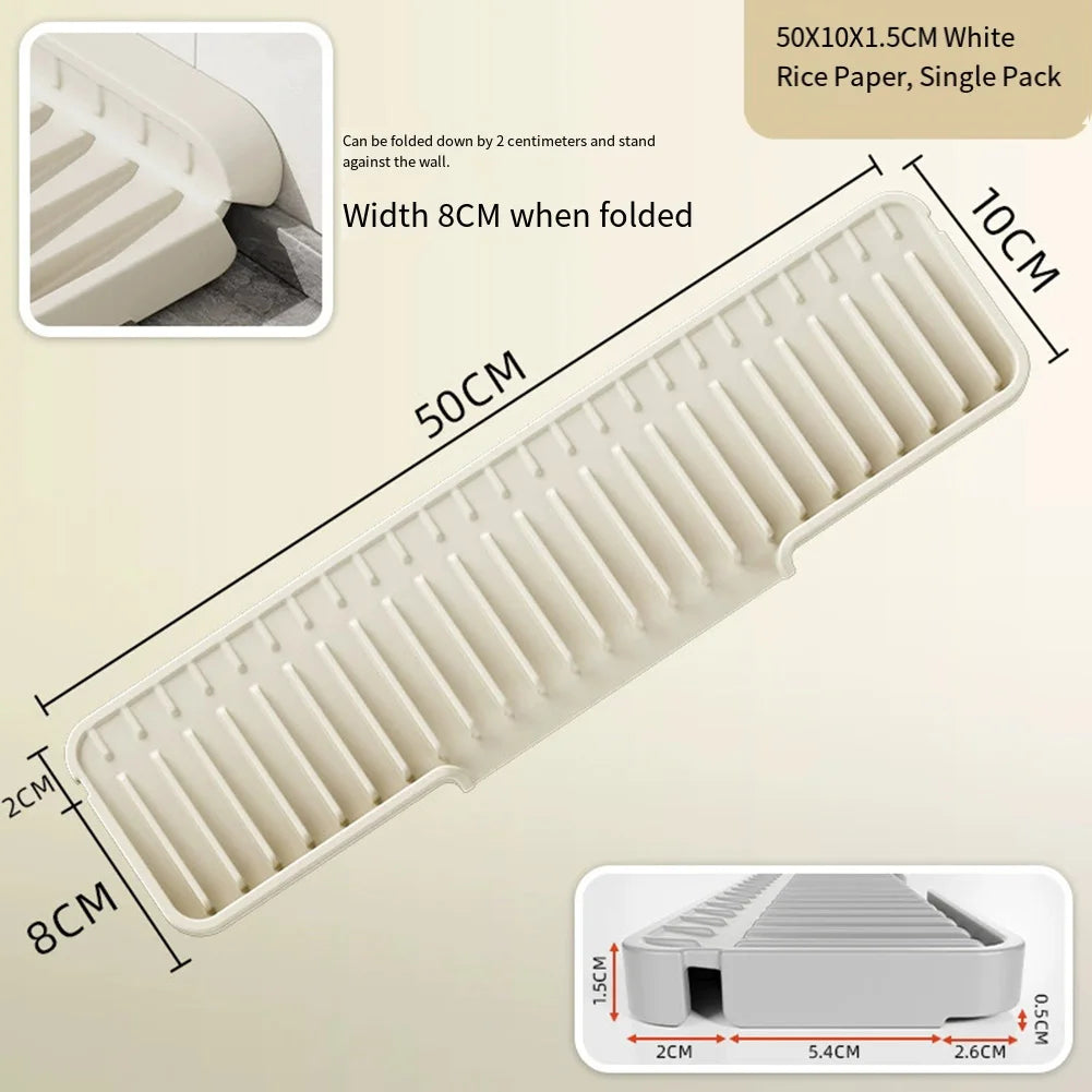 Silicone Kitchen Sink Splash Guard & Drainage Mat