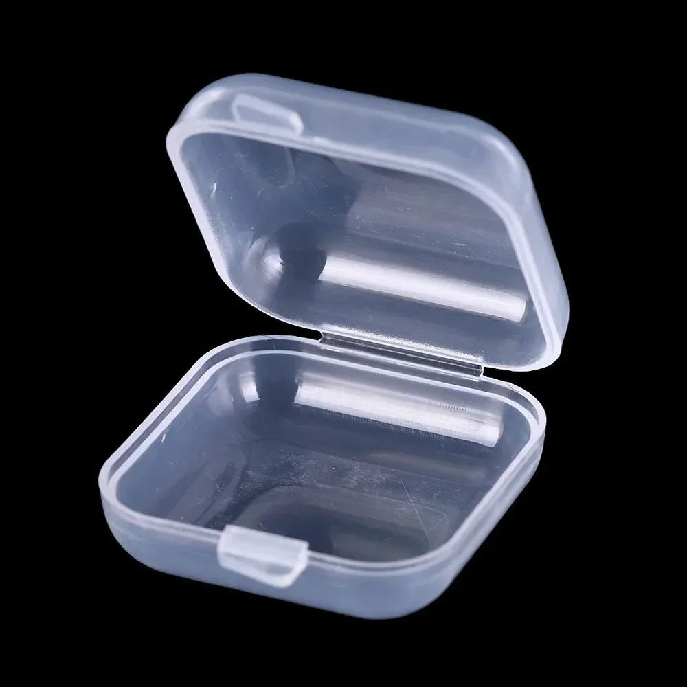 Clear Plastic Jewelry Box with Lid – Dustproof PP Storage Case