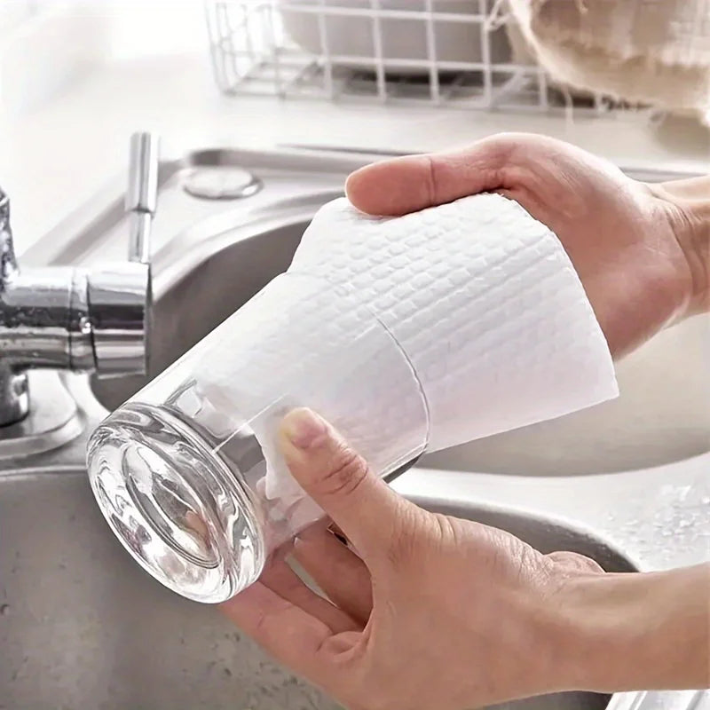 400 rolls of pure white kitchen paper towels: anti stick, durable, reusable - an ideal choice for cleaning and wiping Peaceful Pleasures Health and Wellness