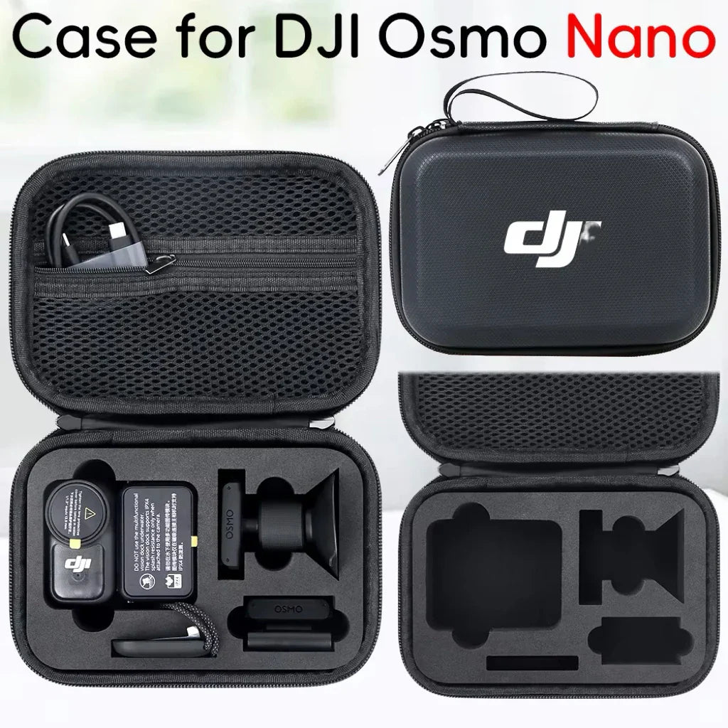 DJI Osmo Nano Accessories Kit – Cage, Case, Dive Adapter & Film
