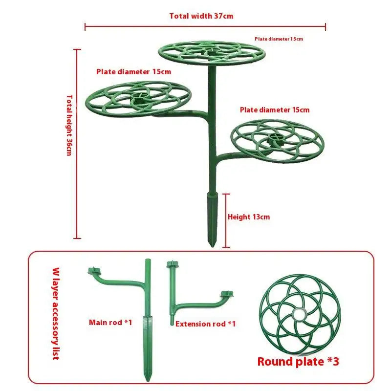 Plant Support Trellis Frame – Multi-Layer for Climbing Plants
