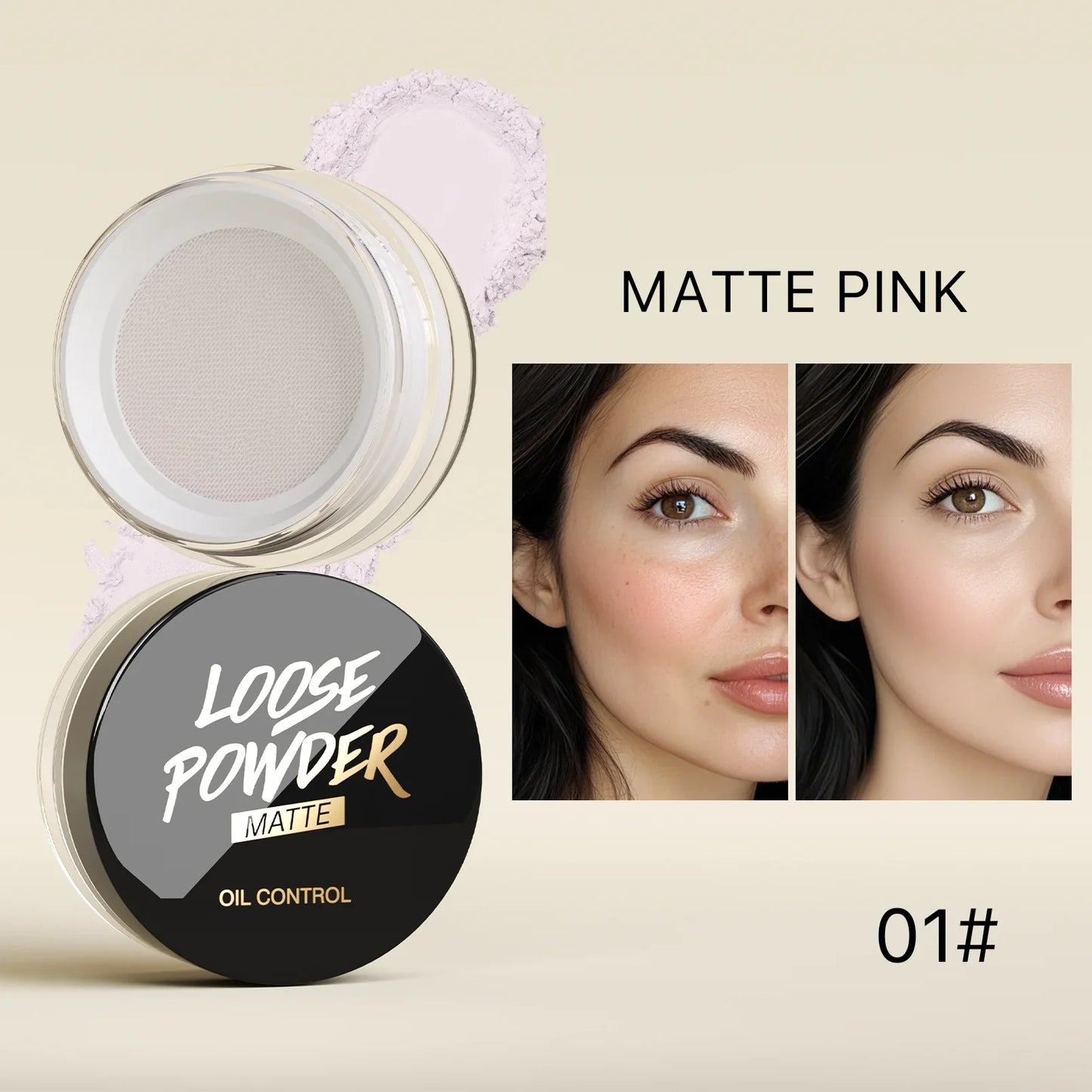 Hello Kiss Translucent Matte Setting Powder – Oil Control