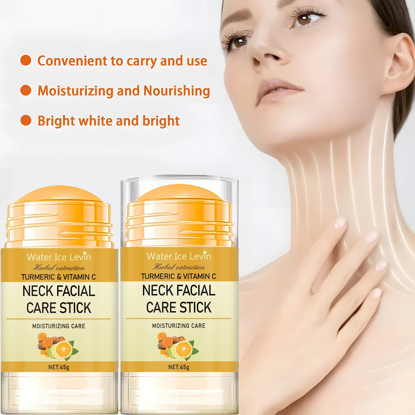 Turmeric & Vitamin C Neck Cream – Firming, Lifting & Brightening