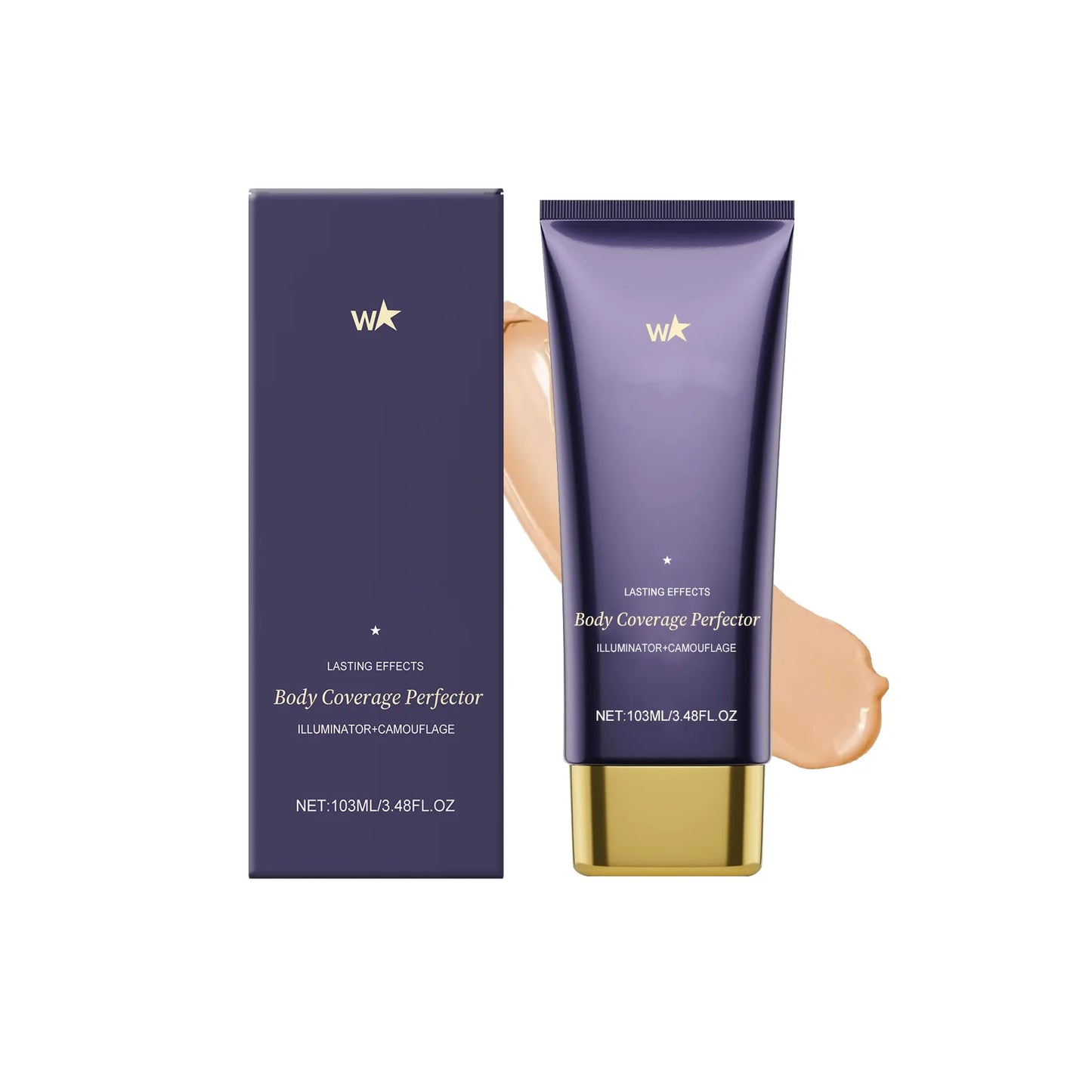 Body Coverage Perfector Long Lasting Waterproof Sweatproof Flawless Body Makeup Scars Spots Veins Tattoos Nourish Body Concealer Peaceful Pleasures Health and Wellness Natural Radiance