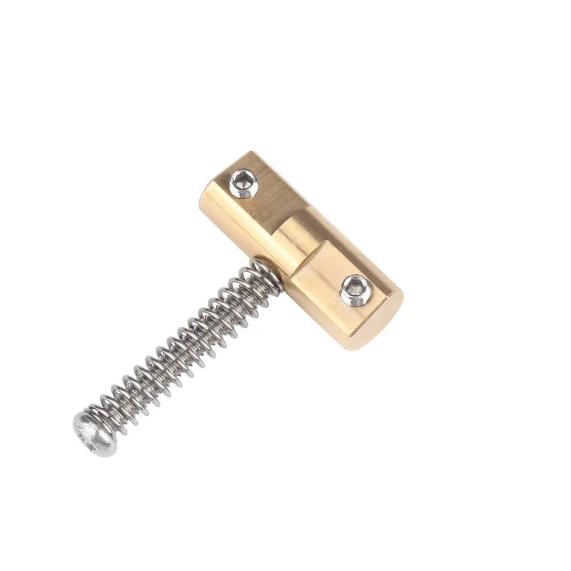TELE Electric Guitar Bridge String Code Compensation Brass